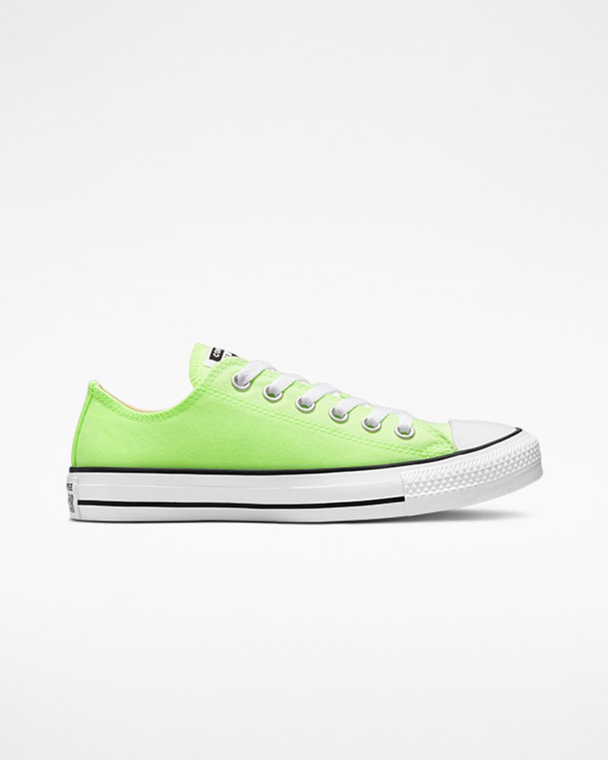 Tenisi Barbati Converse Chuck Taylor All Star Neon Verzi Albi Negrii | RO UGPFW704